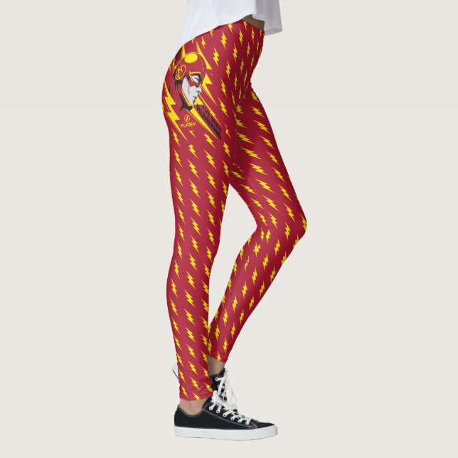 Der Flash | Mein ganzes Leben habe ich gelaufen Leggings (Rechts)