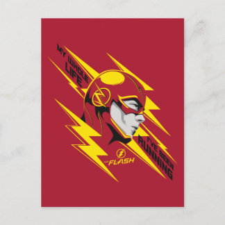 Der Flash | Mein ganzes Leben habe ich gelaufen Postkarte