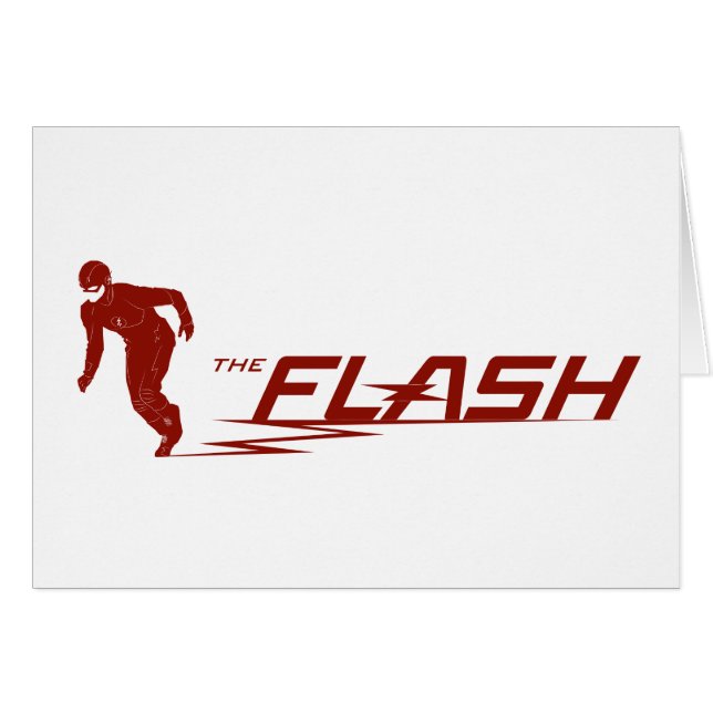 Der Flash | Super Hero Name Logo (Vorderseite (Horizontal))