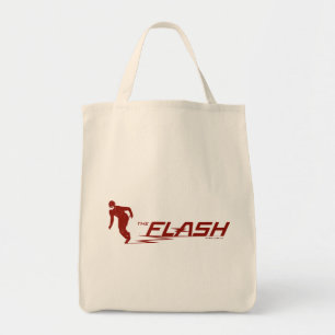 Der Flash   Super Hero Name Logo Tragetasche