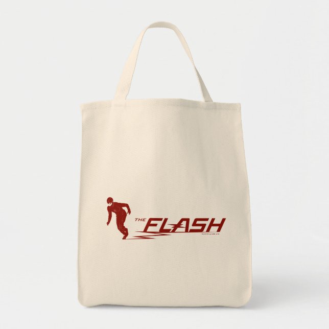 Der Flash | Super Hero Name Logo Tragetasche (Vorne)