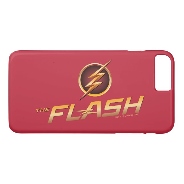Der Flash | TV-Show-Logo Case-Mate iPhone Hülle (Rückseite (Horizontal))