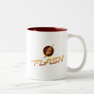 Der Flash   TV-Show-Logo Zweifarbige Tasse
