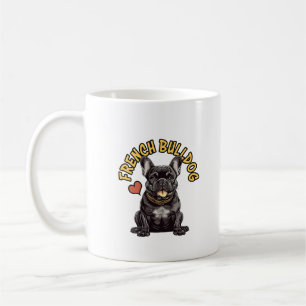 Der "Fledermausohren"-Philosoph: Französische Bull Kaffeetasse