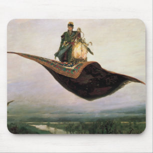 Der Fliegen-Teppich durch Viktor Vasnetsov (1880) Mousepad