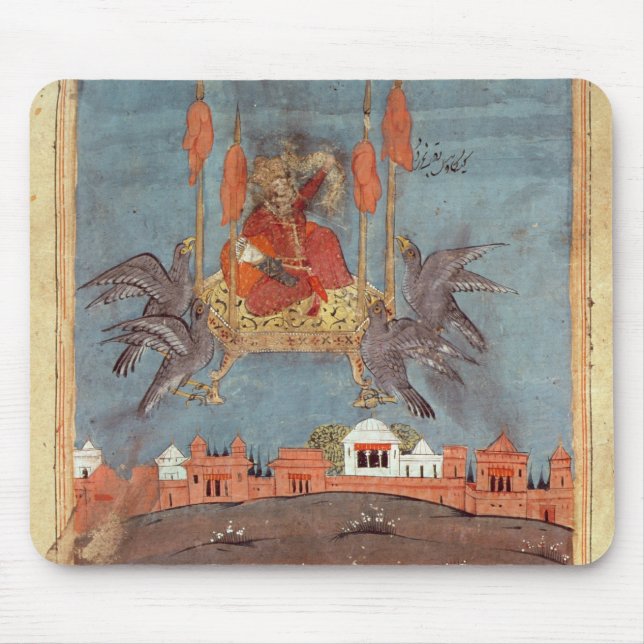 Der Fliegen-Teppich Mousepad (Vorne)