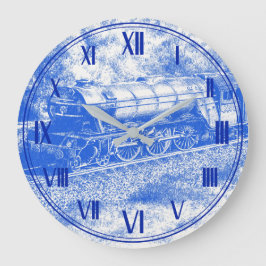 Der fliegende Scotsman - Große Wanduhr