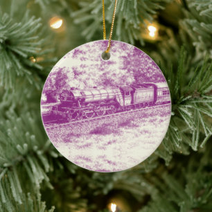 Der fliegende Scotsman - Keramik Ornament