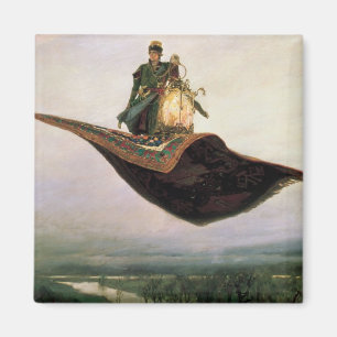 Der fliegende Teppich Magnet