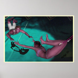 Der FliegenTrapeze Poster