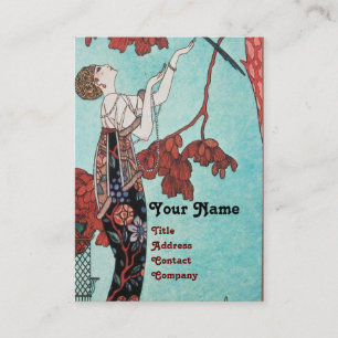 DER FLIGHTY VOGEL, SCHÖNHEITS-MODEDESIGNER VISITENKARTE