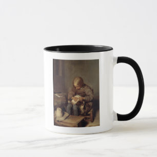 Der Floh-Fänger c.1655 Tasse