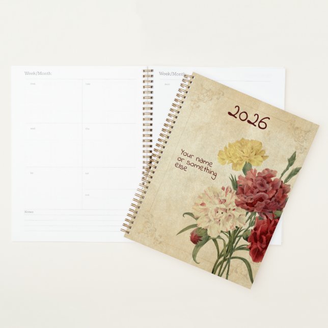 Der "Flora's Fanfare" Nelkenplaner Planer (Anzeige)
