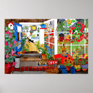 Der Floristenladen Poster