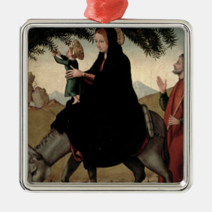 Der Flug in Ägypten 2 Silbernes Ornament