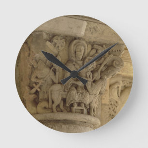 Der Flug in Ägypten, Spalten-Hauptstadtsentlastun Runde Wanduhr