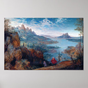 Der Flug nach Ägypten, Pieter Bruegel Poster