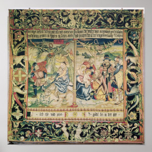 Der Flug nach Ägypten und die Bewunderung Poster