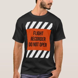 Der Flugschreiber für den Sonnenflug öffnet die Re T-Shirt