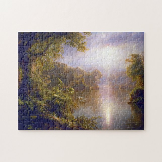 Der Fluss des Lichts durch die Frederic Edwin Chur Puzzle (Horizontal)