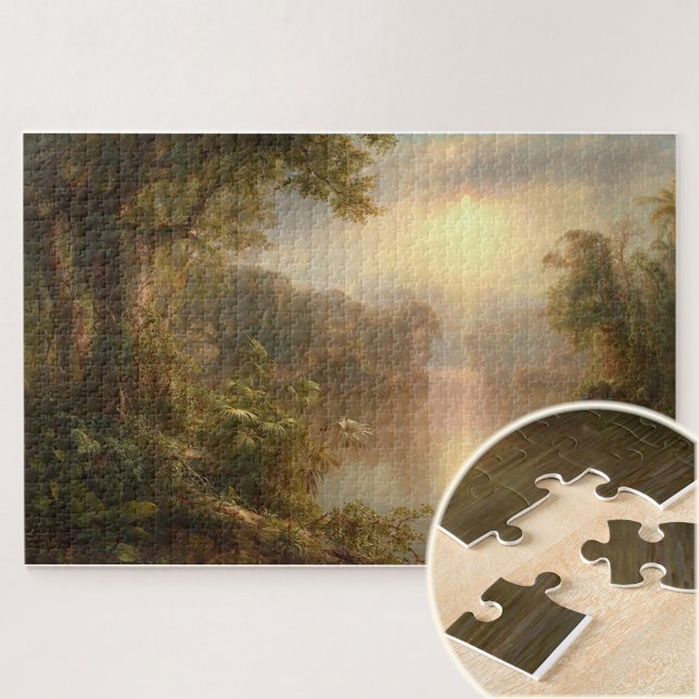 Der Fluss des Lichts, Frederic Edwin Church Puzzle (Von Creator hochgeladen)