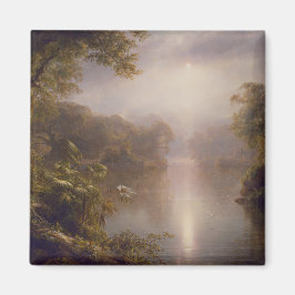 Der Fluss des Lichts (Morgen in den Tropen) Magnet