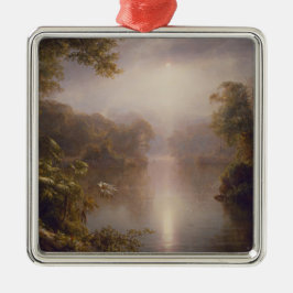 Der Fluss des Lichts (Morgen in den Tropen) Ornament Aus Metall