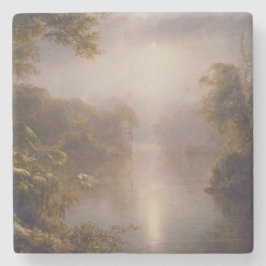 Der Fluss des Lichts (Morgen in den Tropen) Steinuntersetzer