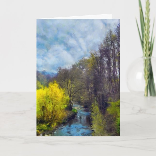 Der Fluss Karte (Vorderseite)