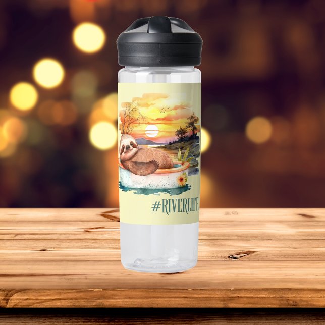 Der Fluss Life Sloth | Sommerspass Trinkflasche (Check out the rest of the #Riverlife collection!)