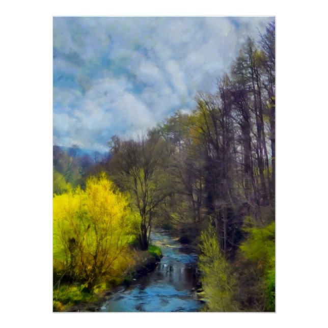 Der Fluss Poster (Vorderseite)