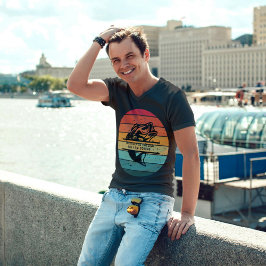 Der Fluss ruft und ich komme Vintag aus dem Bass T-Shirt