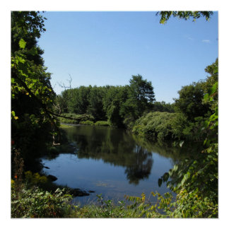 Der Fluss Tioga Poster