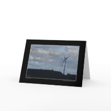 Der Flüstern der Windgrüßkarte
