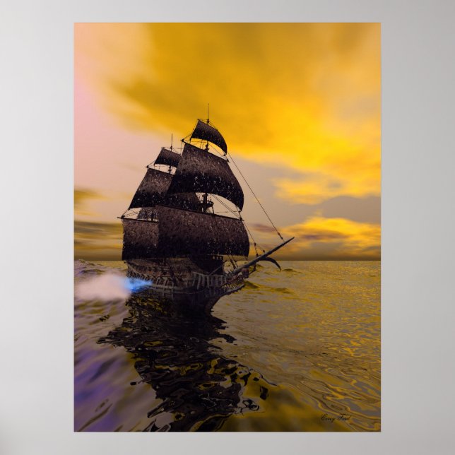 DER FLYING-DUTCHMAN-DRUCK POSTER (Vorne)