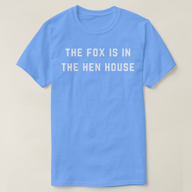 Der Fo ist im Hühnerhaus T-Shirt (Design vorne)