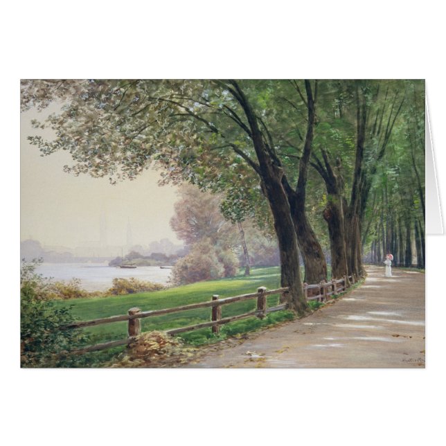 Der Fontenay in Hamburg (Vorderseite (Horizontal))