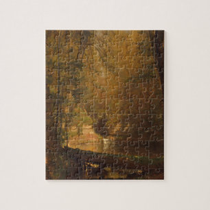 Der Forellenpool (1870) Artwork - Jigsaw Puzzle