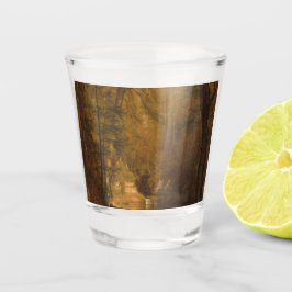 Der Forellenpool (1870) Kunstwerk - Shotglas Schnapsglas