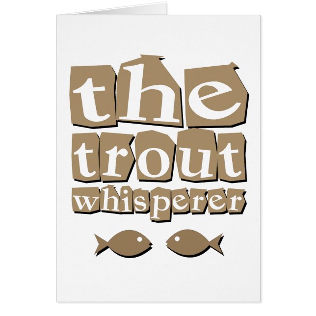 Der ForelleWhisperer (Vorne)