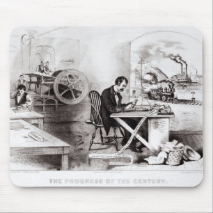 Der Fortschritt des Jahrhunderts Mousepad