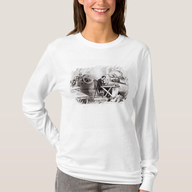 Der Fortschritt des Jahrhunderts T-Shirt (Vorderseite)
