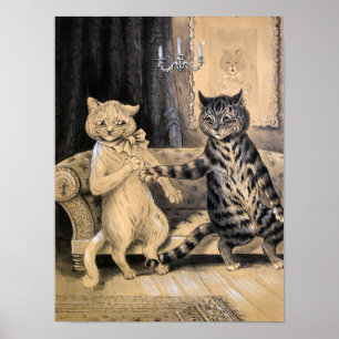 Der Fortschritt von Louis Wain Poster