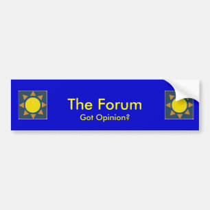 Der Forum-Autoaufkleber Autoaufkleber
