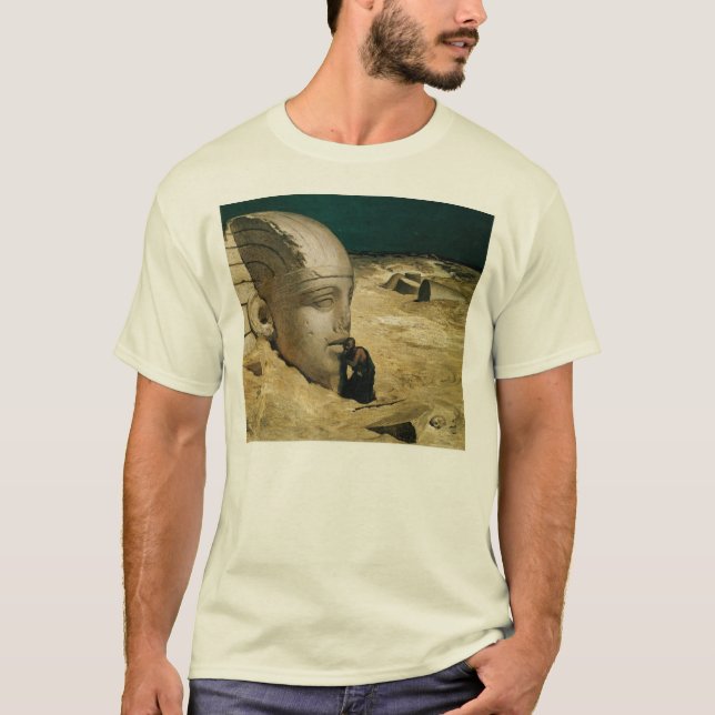 Der Fragesteller der Sphinx T-Shirt (Vorderseite)