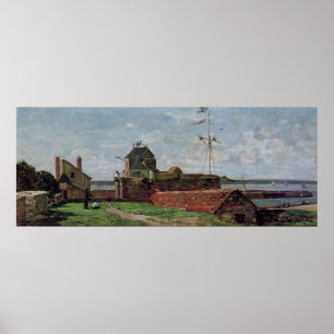 Der Francois-Ier-Turm in le Havre, 1852 Poster