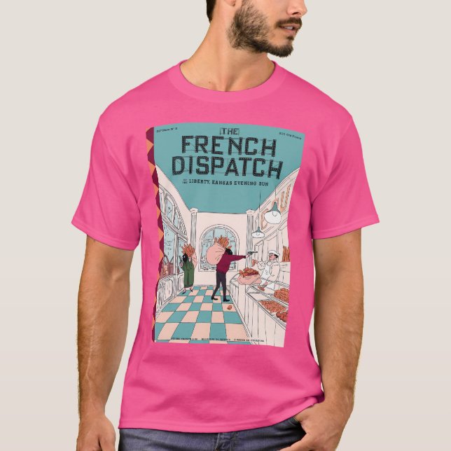 Der französische Dispatch Robbery T-Shirt (Vorderseite)