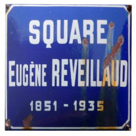 Der französische Platz. Fliese