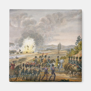 Der französische Rückzug nach dem Kampf von Magnet