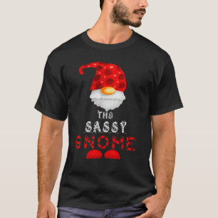 Der freche Gnom Kunstvolle passende Familien-Weihn T-Shirt